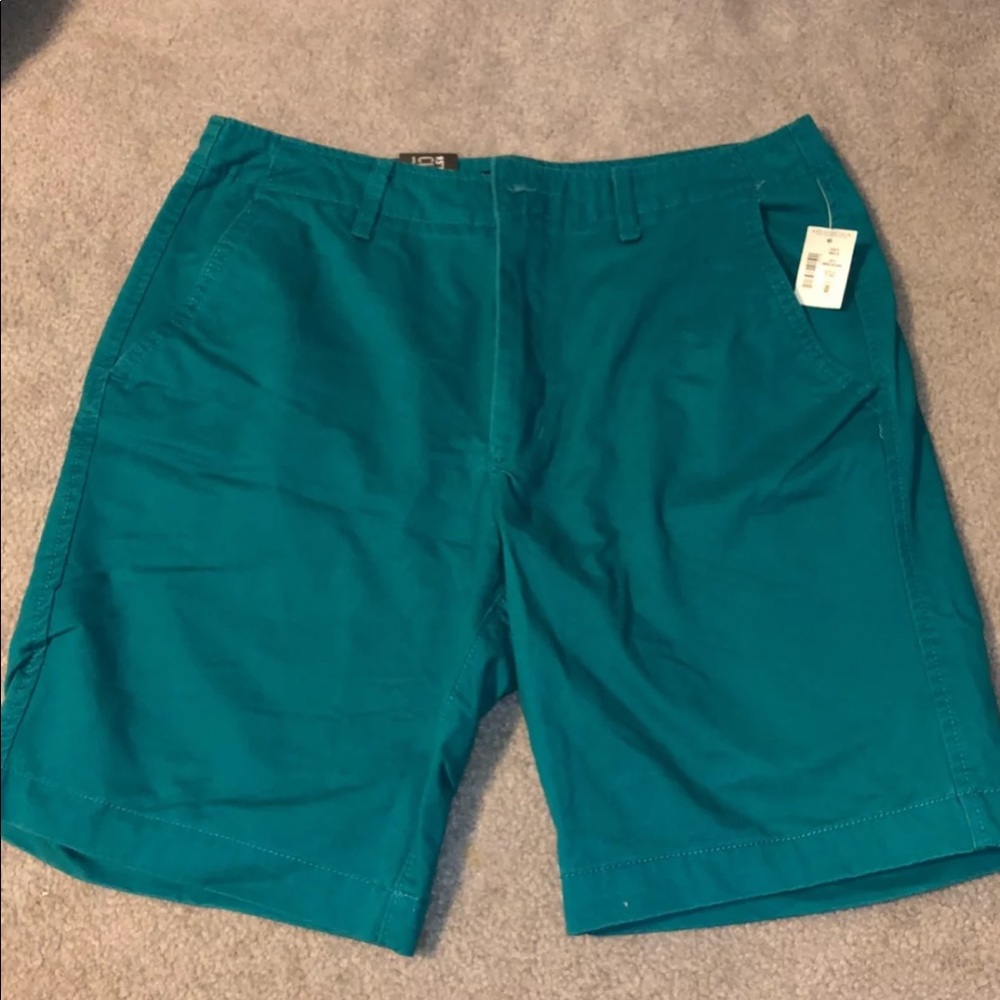 Turquoise shorts